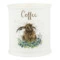 Банка для кофе с крышкой Royal Worcester Забавная фауна Кролик 10х14,5 см, фарфор костяной
